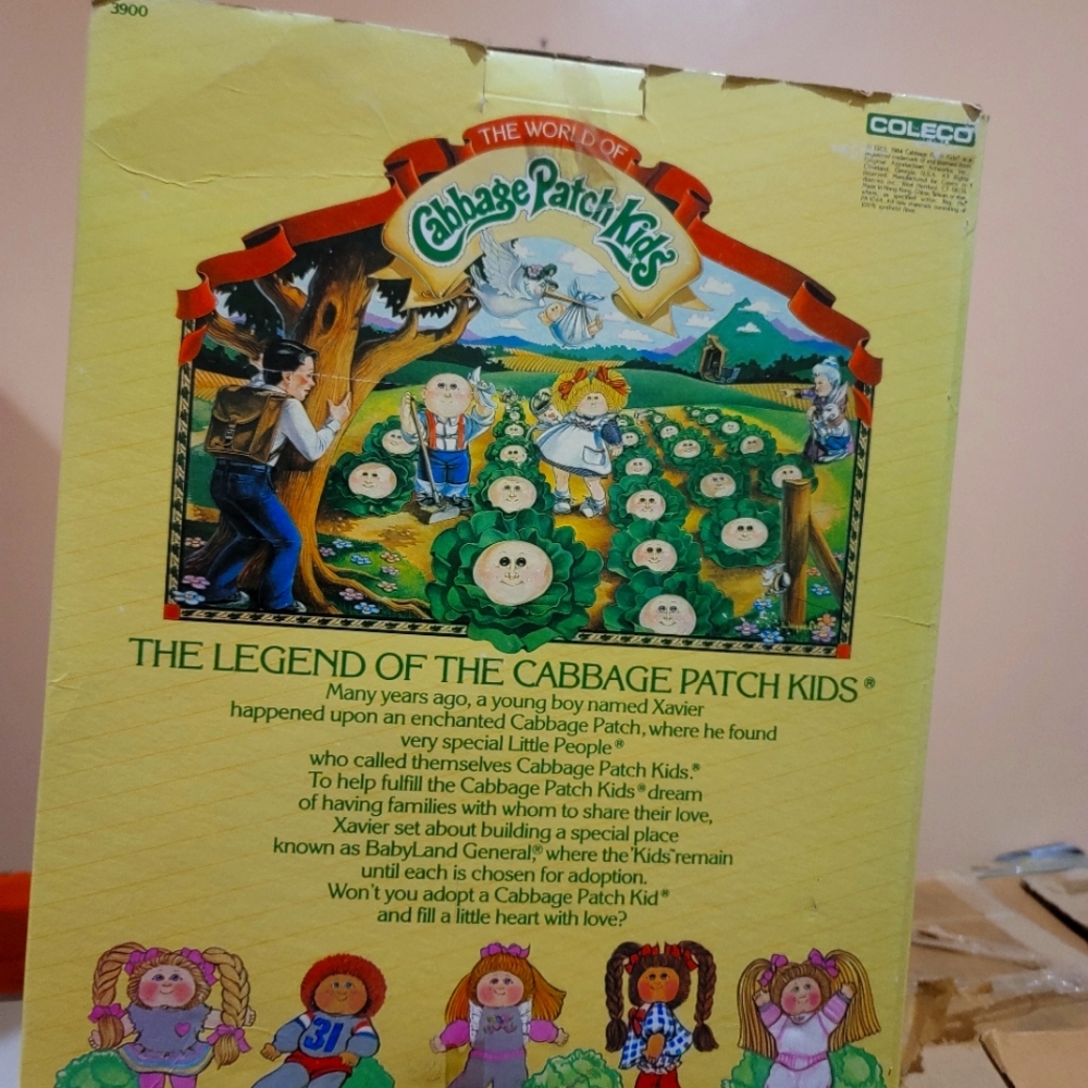 1982 .Cabbbage patch doll vintage
